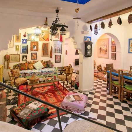 Afra House Hotell Chefchaouen Exteriör bild