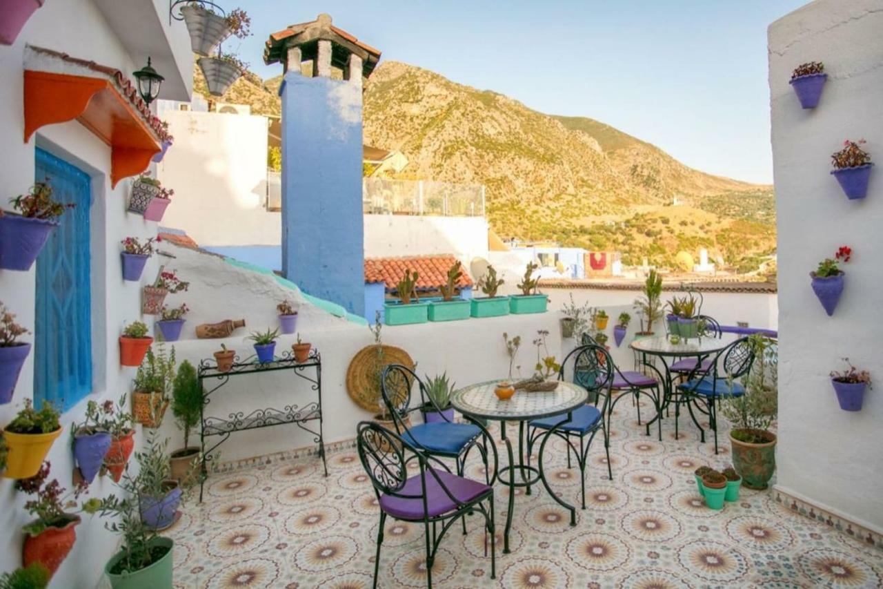 Afra House Hotell Chefchaouen Exteriör bild