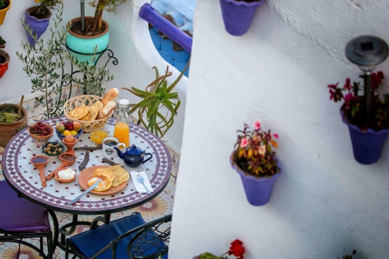 Afra House Hotell Chefchaouen Exteriör bild